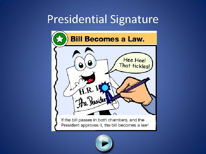 Presidential Signature 