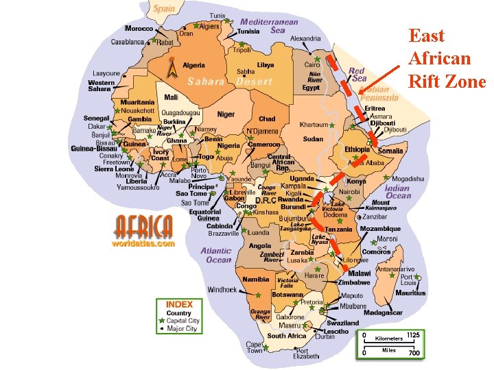 East African Rift Zone 