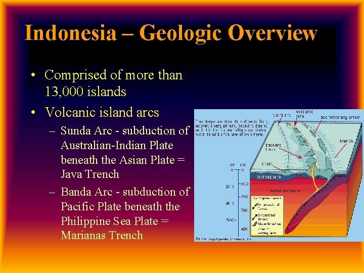 Indonesia – Geologic Overview • Comprised of more than 13, 000 islands • Volcanic