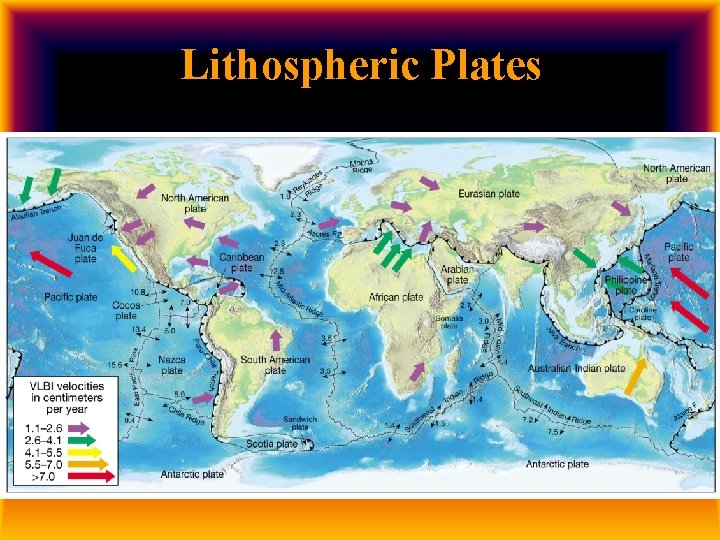 Lithospheric Plates 