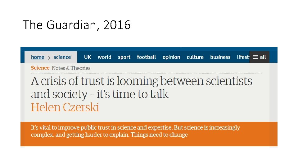 The Guardian, 2016 