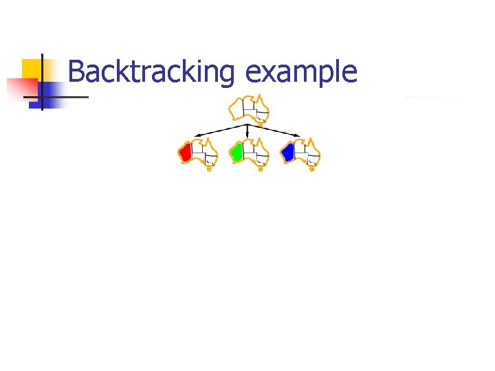 Backtracking example 