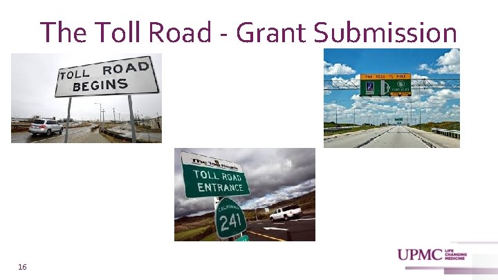 The Toll Road - Grant Submission 16 