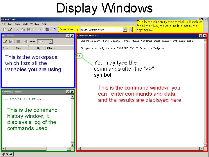 Display Windows Display Windows