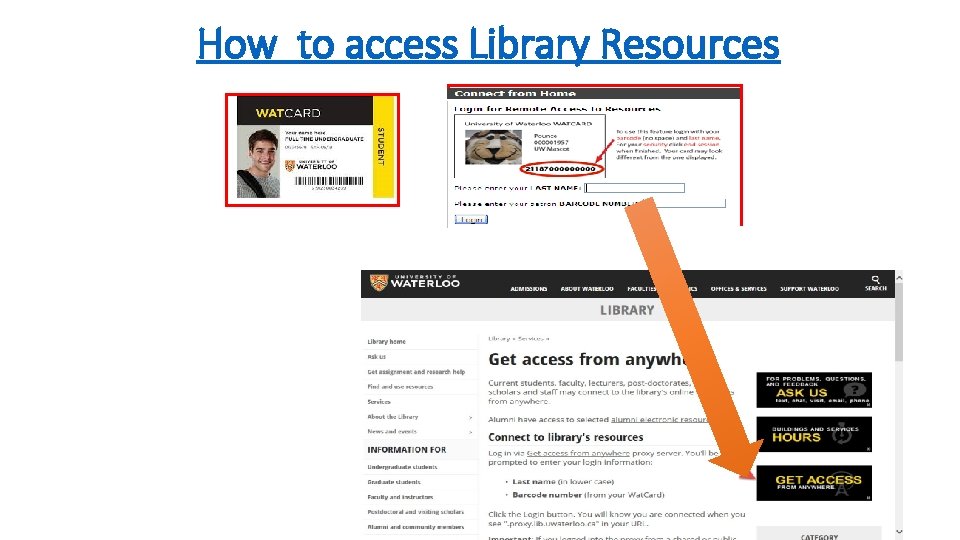 How to access Library Resources 