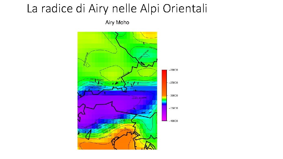 La radice di Airy nelle Alpi Orientali 