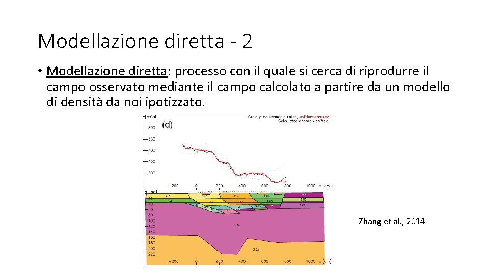 Modellazione diretta - 2 • Modellazione diretta: processo con il quale si cerca di