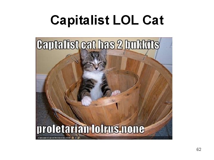 Capitalist LOL Cat 62 