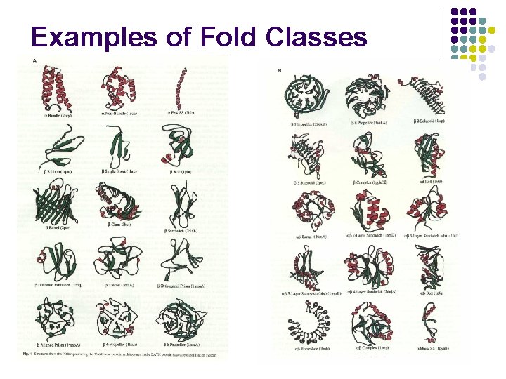 Examples of Fold Classes 