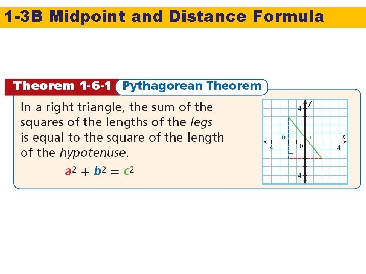 1 -3 B Midpoint and Distance Formula 