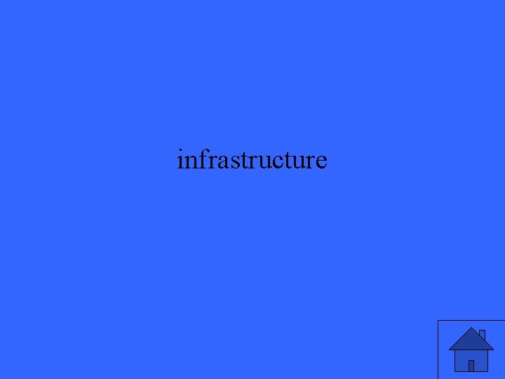 infrastructure 