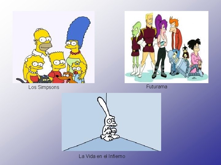Futurama Los Simpsons La Vida en el Infierno 