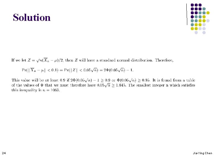 Solution 24 Jia-Ying Chen 