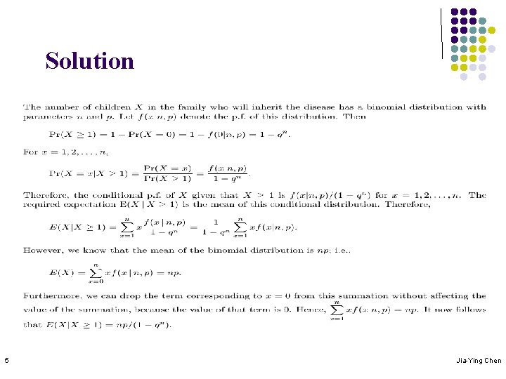 Solution 5 Jia-Ying Chen 
