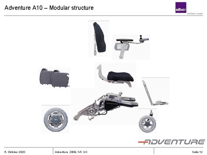 Adventure A 10 – Modular structure 6. Oktober 2020 Adventure 2009, IVC UK Seite