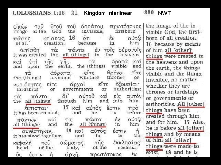 Kingdom Interlinear NWT 