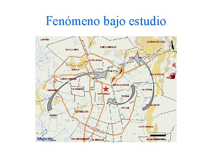 Fenómeno bajo estudio 