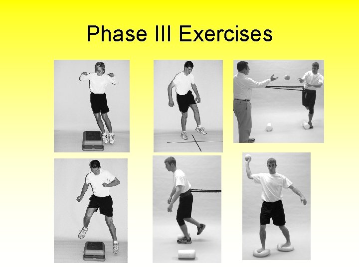 Phase III Exercises 