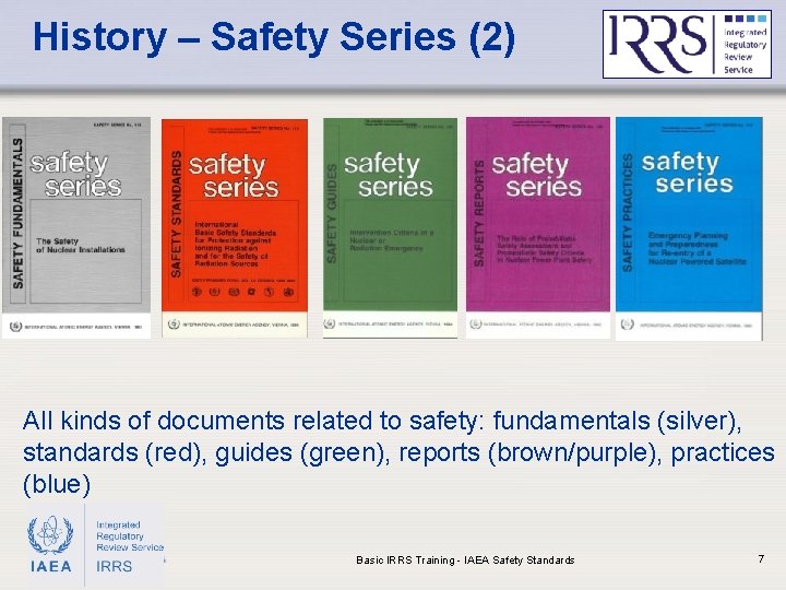 History – Safety Series (2) All kinds of documents related to safety: fundamentals (silver),