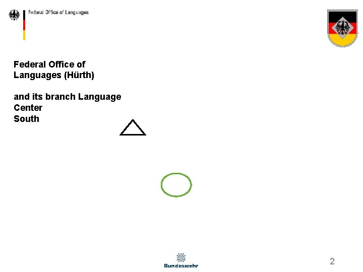 Federal Office of Languages (Hürth) and its branch Language Center South 2 