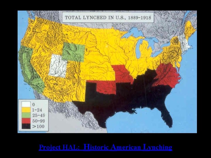 Project HAL: Historic American Lynching 