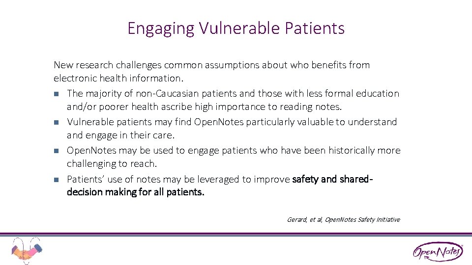 Engaging Vulnerable Patients New research challenges common assumptions about who benefits from electronic health
