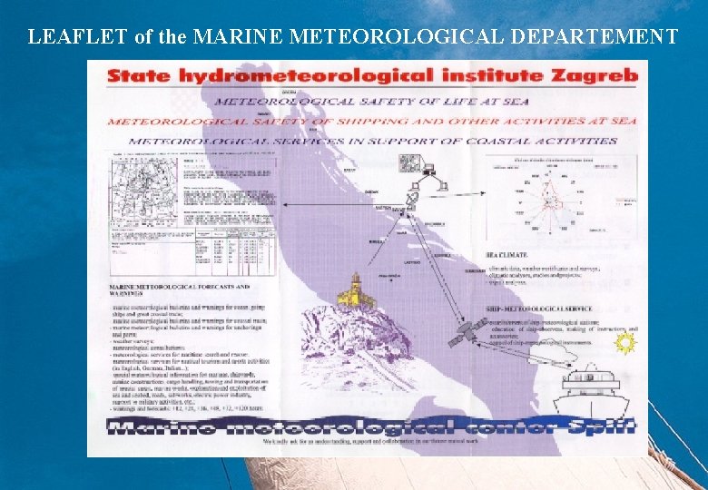 LEAFLET of the MARINE METEOROLOGICAL DEPARTEMENT 