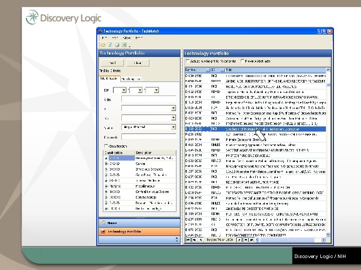 Discovery Logic / NIH 
