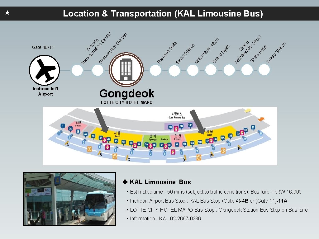 Incheon Int’l Airport ba G ss ran ad d or Sh Se illa ou