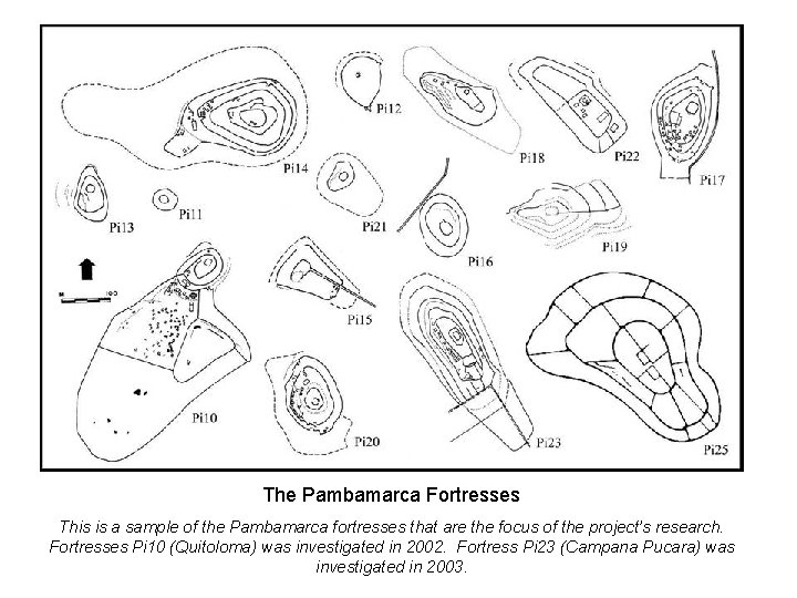 The Pambamarca Fortresses This is a sample of the Pambamarca fortresses that are the