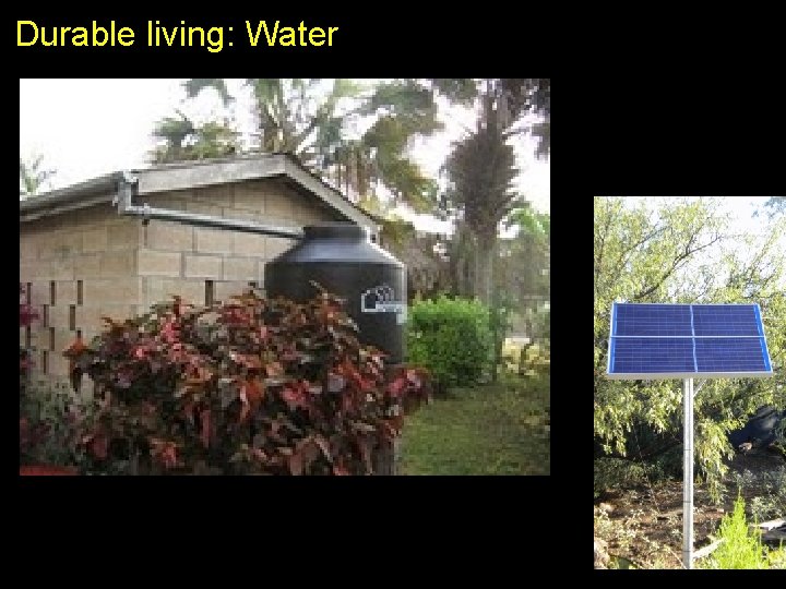 Durable living: Water 
