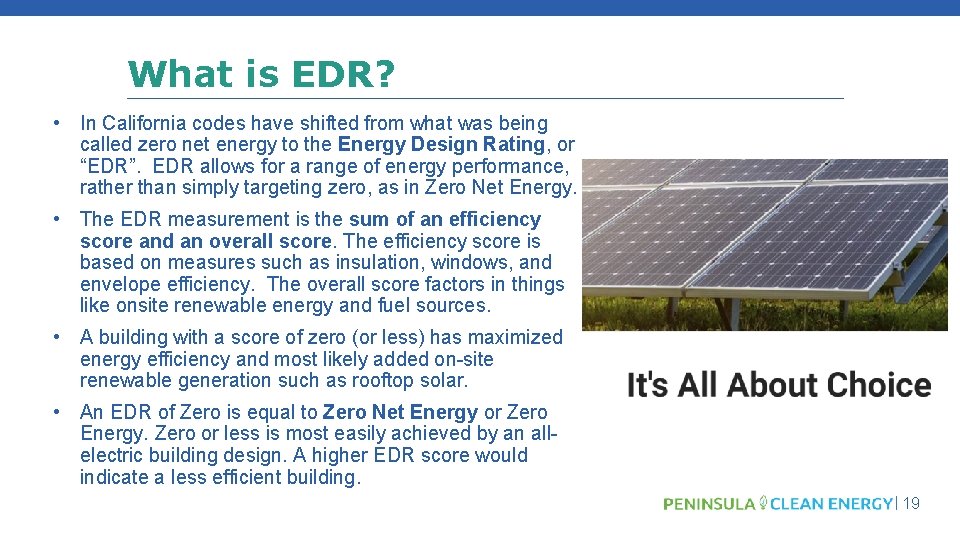 What is EDR? • In California codes have shifted from what was being called