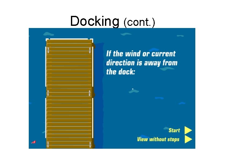 Docking (cont. ) 