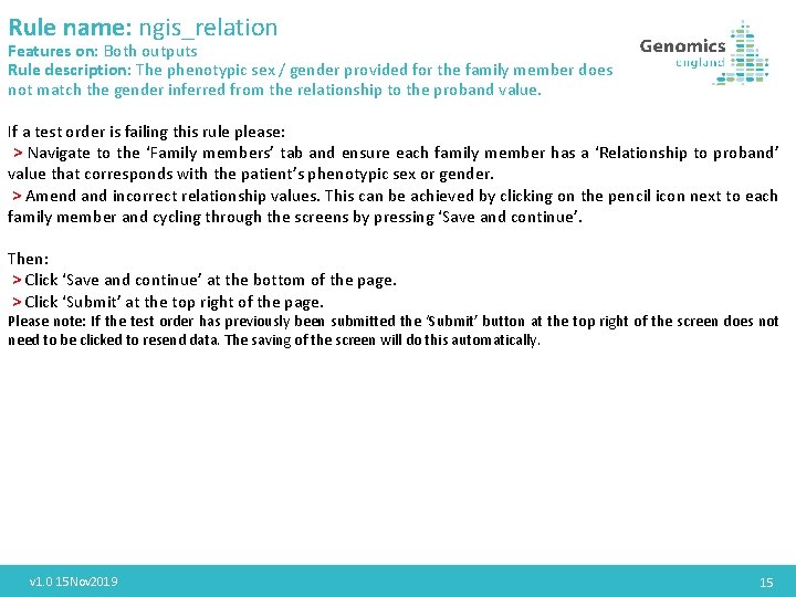 Rule name: ngis_relation Features on: Both outputs Rule description: The phenotypic sex / gender