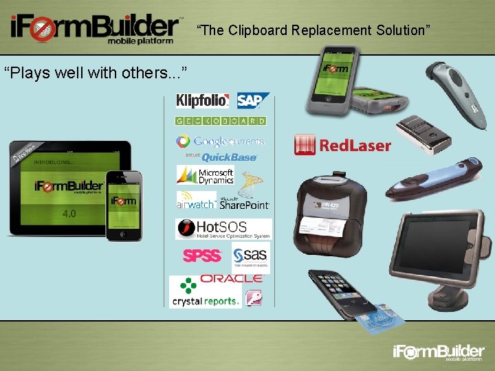 “The Clipboard Replacement Solution” “Plays well with others. . . ” 