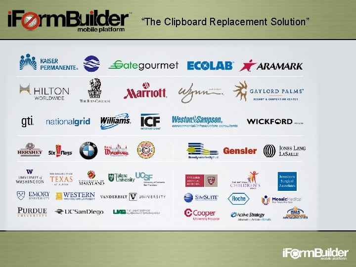 “The Clipboard Replacement Solution” 