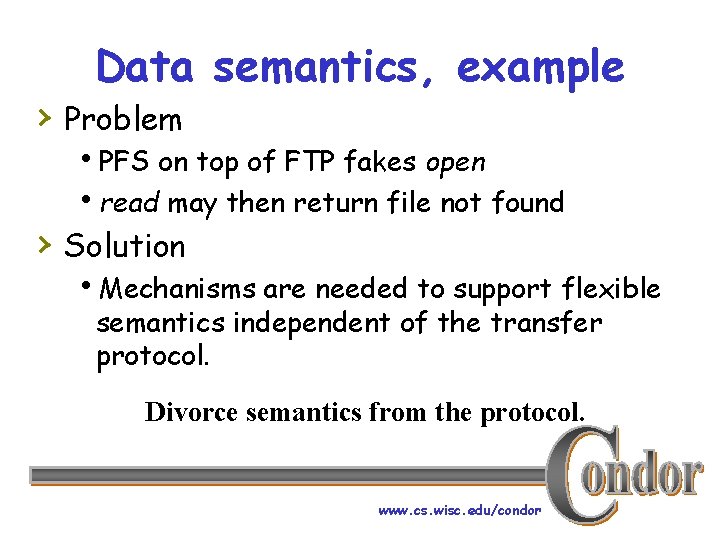 Data semantics, example › Problem h. PFS on top of FTP fakes open hread