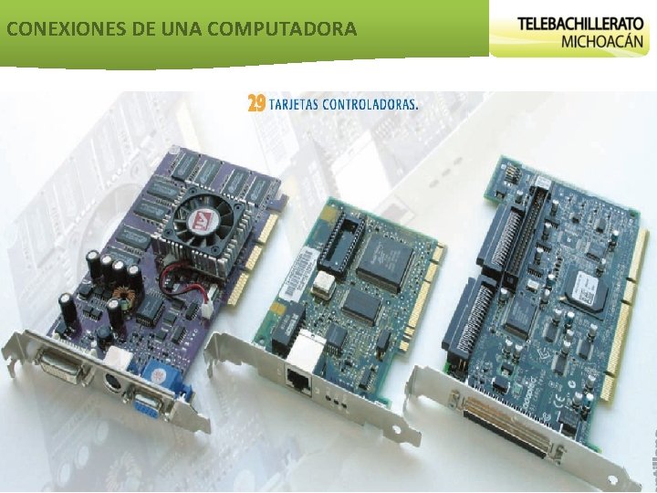 CONEXIONES DE UNA COMPUTADORA ISC. EDER CHAVEZ ACHA 