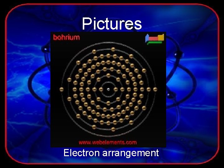 Pictures Electron arrangement 