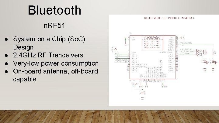 Bluetooth n. RF 51 ● System on a Chip (So. C) Design ● 2.
