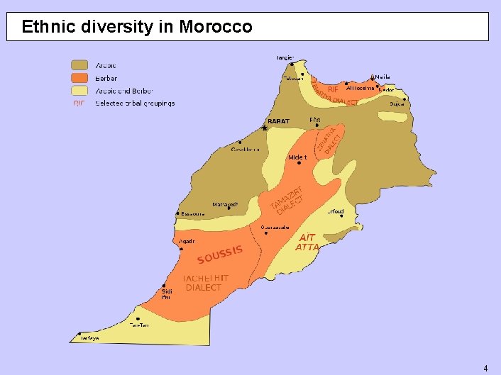 Ethnic diversity in Morocco 4 