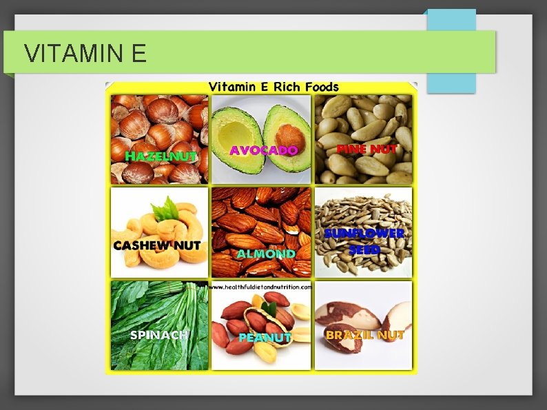 VITAMIN E 