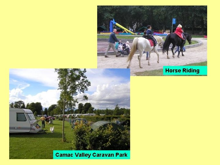 Horse Riding Camac Valley Caravan Park 
