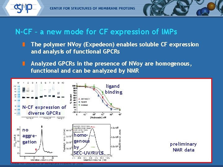 N-CF – a new mode for CF expression of IMPs The polymer NVoy (Expedeon)