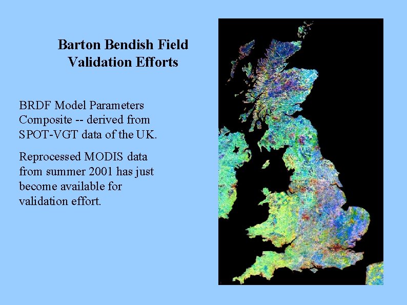 Barton Bendish Field Validation Efforts BRDF Model Parameters Composite -- derived from SPOT-VGT data