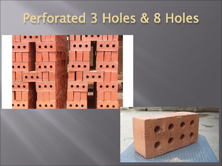 Perforated 3 Holes & 8 Holes 