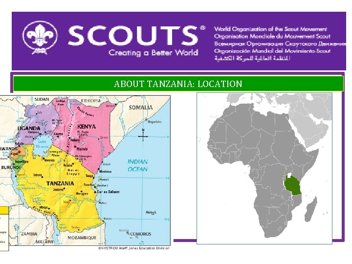 ABOUT TANZANIA: LOCATION 