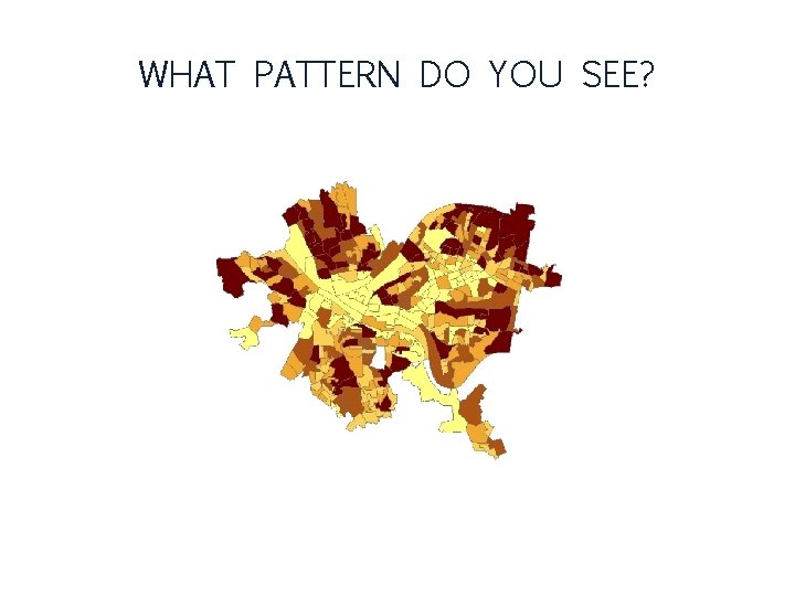 WHAT PATTERN DO YOU SEE? 