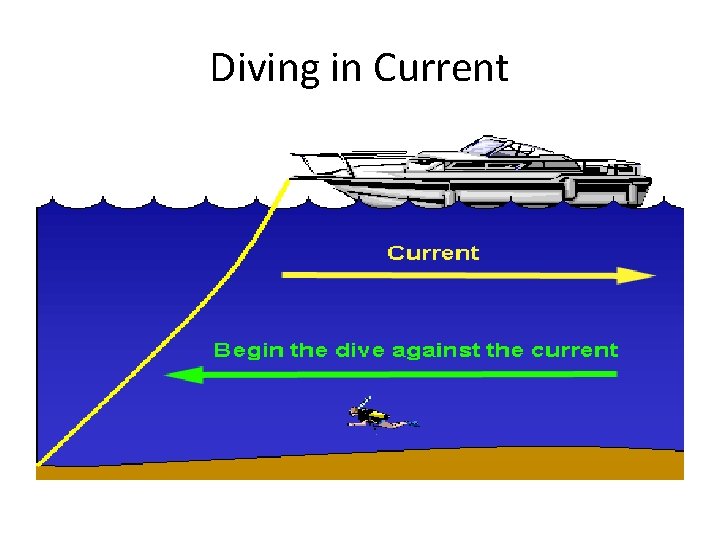 Diving in Current 