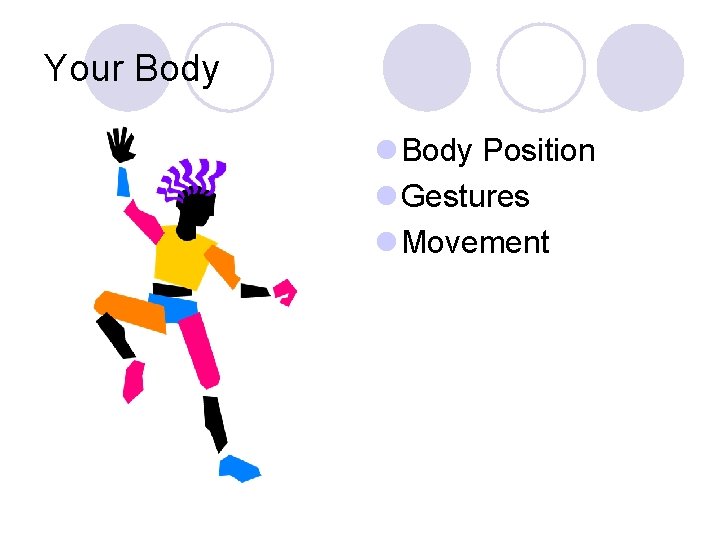 Your Body l Body Position l Gestures l Movement 